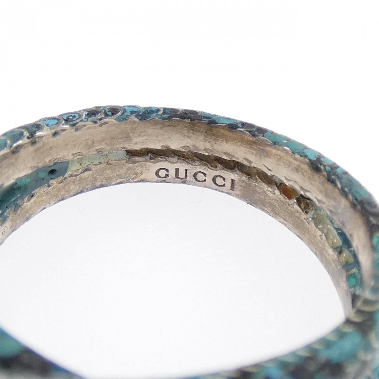 Gucci Resin Ring Beige — view 4