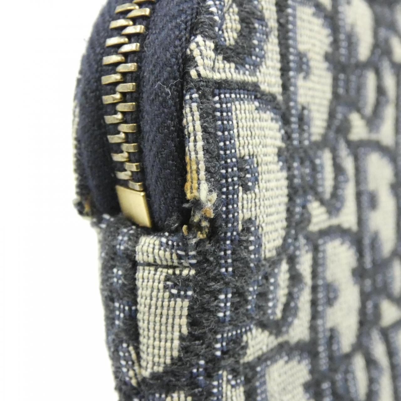 Dior Oblique Clutch Blue — view 5