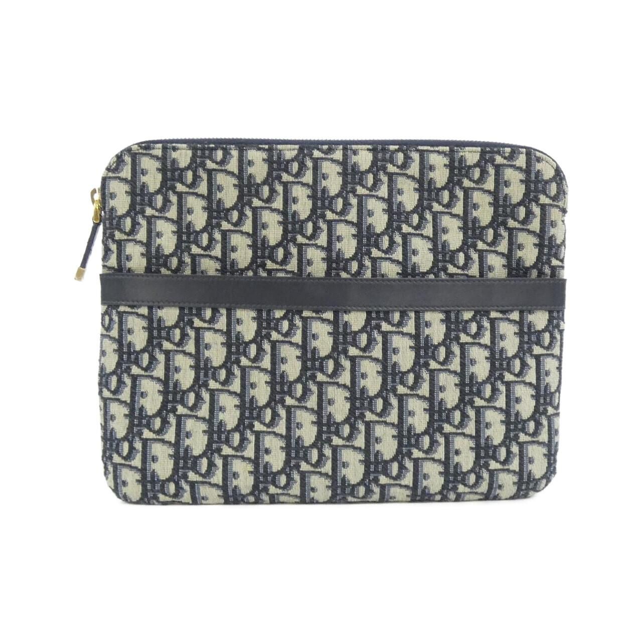 Dior Oblique Clutch Blue