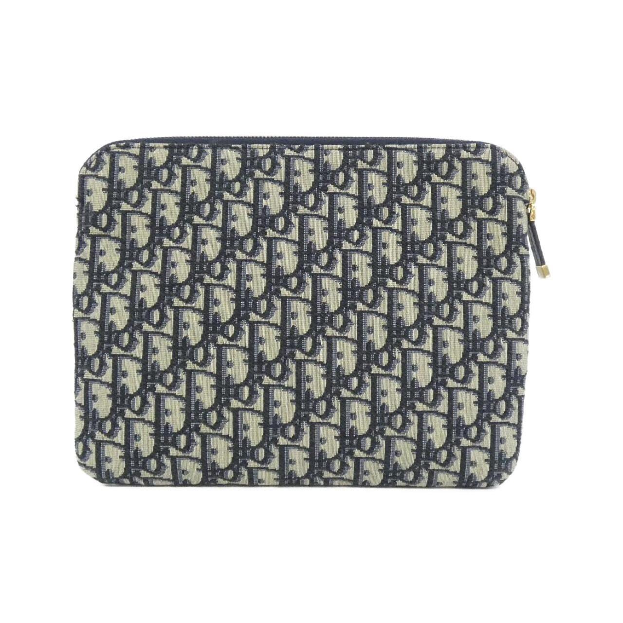 Dior Oblique Clutch Blue — view 2