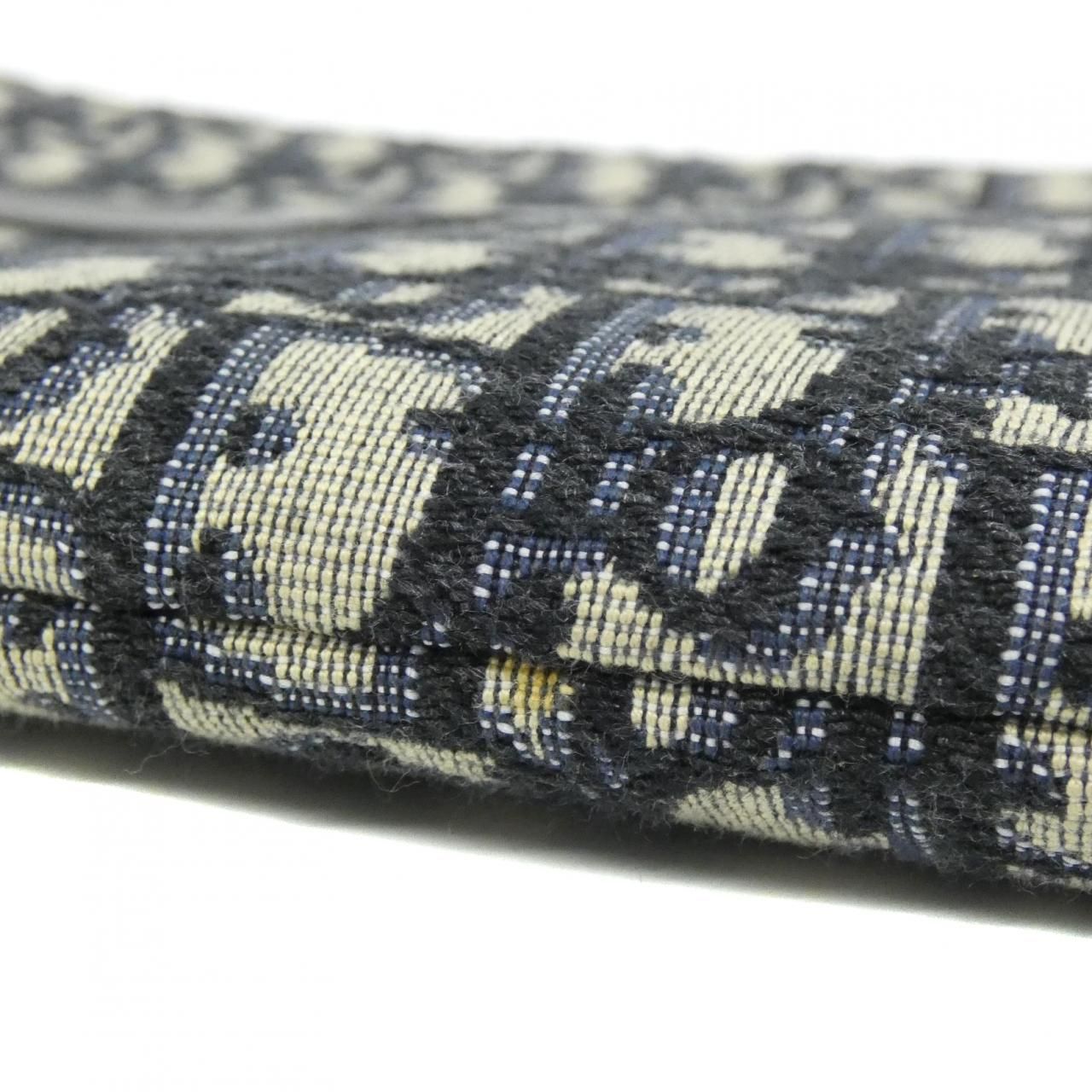 Dior Oblique Clutch Blue — view 3