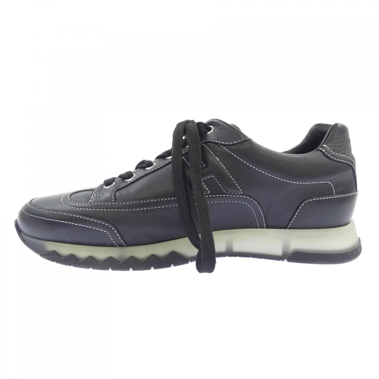 Hermes Trail Sneakers Black — view 2