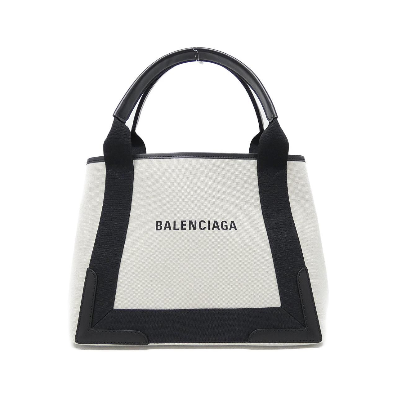 Balenciaga Navy Cabas S Bag