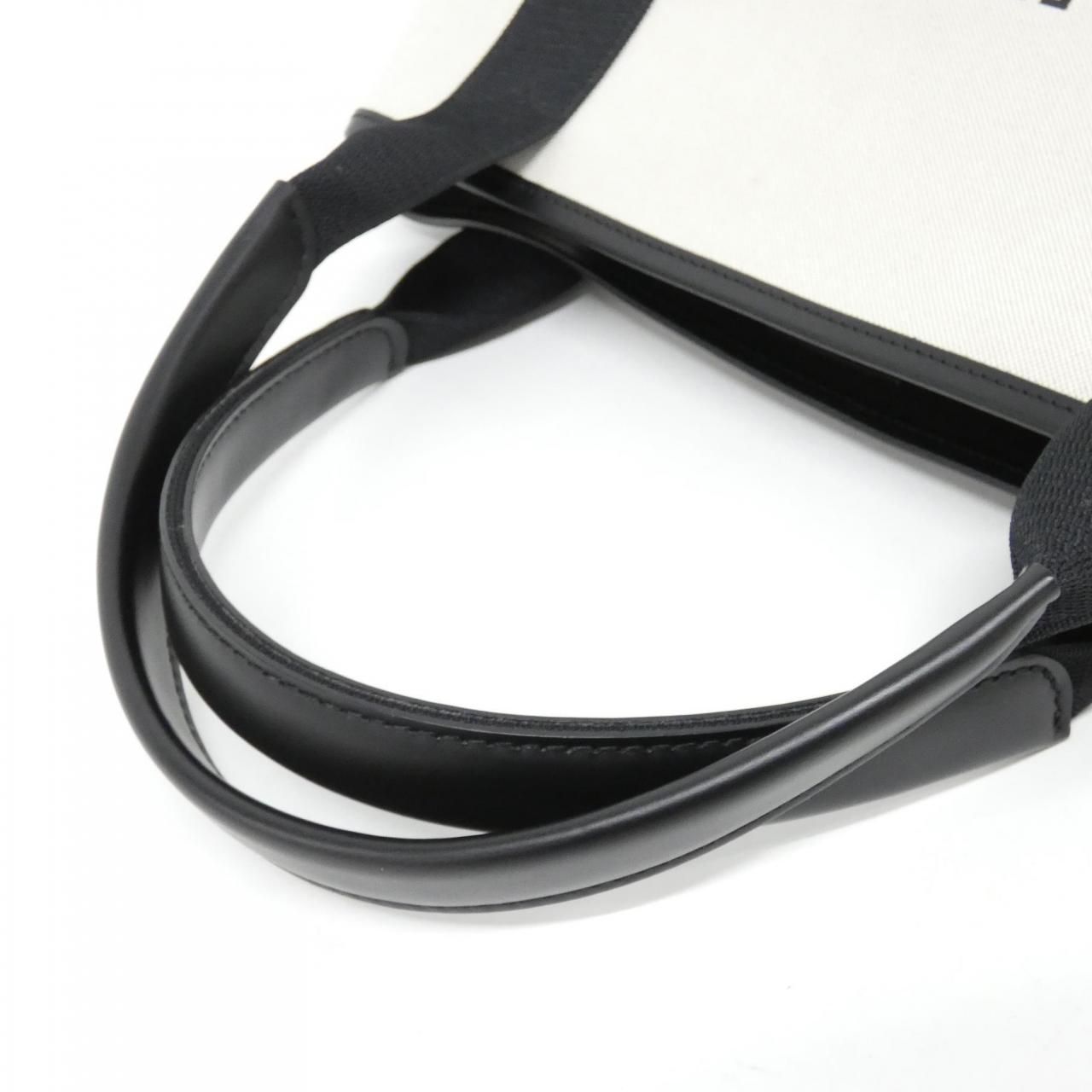 Balenciaga Navy Cabas S Bag — view 6