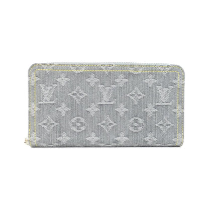 Louis Vuitton Monogram Denim Zippy Wallet