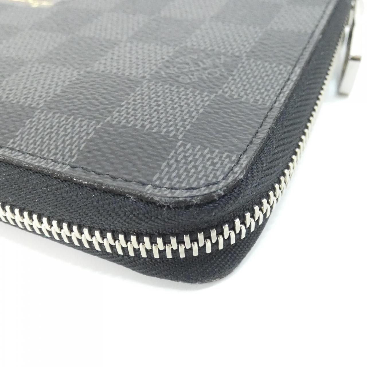 Louis Vuitton Damier Graphite Zippy Organizer Wallet — view 4