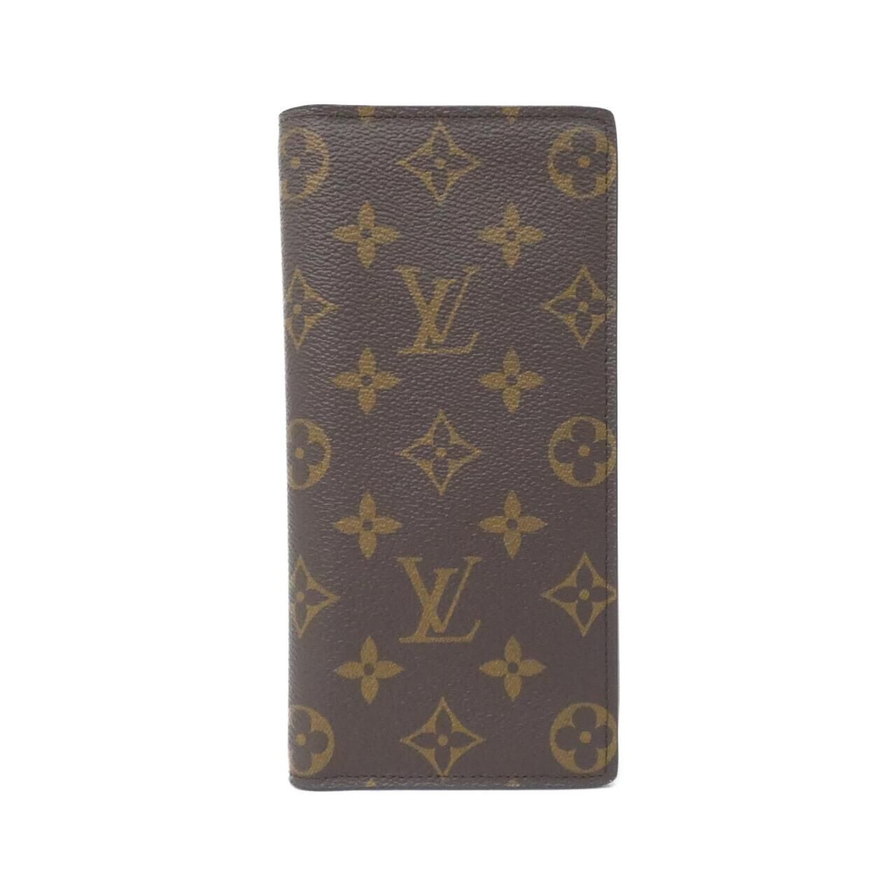 Louis Vuitton Monogram Portefeuille Brazza Wallet