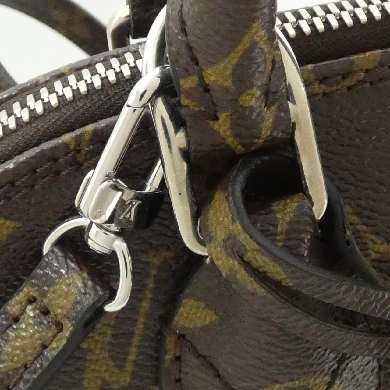 Louis Vuitton Shiny Monogram Alma PM Bag — view 5