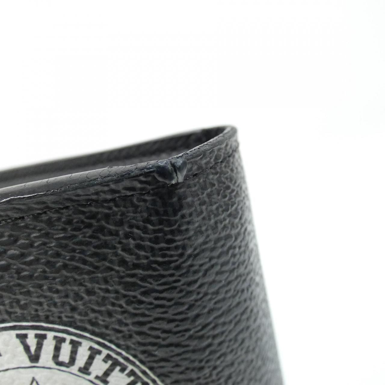 Louis Vuitton Damier Graphite Portefeuille Brazza Wallet — view 3