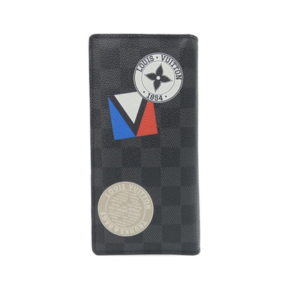 Louis Vuitton Damier Graphite Portefeuille Brazza Wallet — view 2