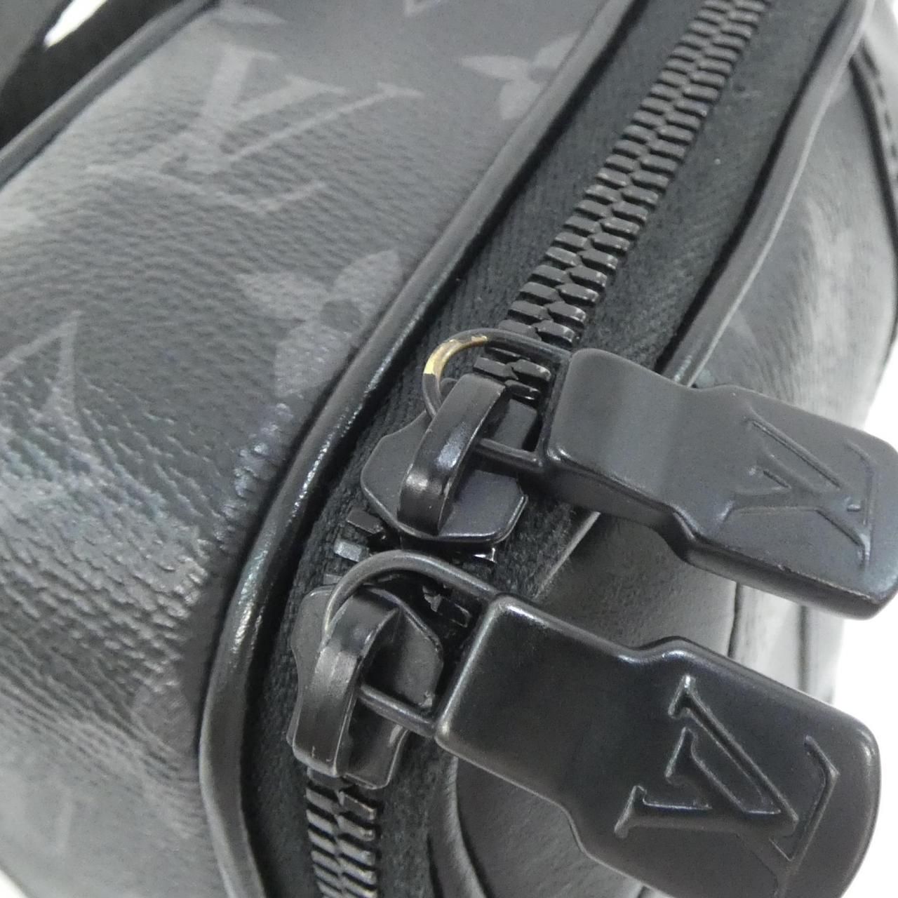 Louis Vuitton Monogram Eclipse Alpha Messenger Shoulder Bag — view 6