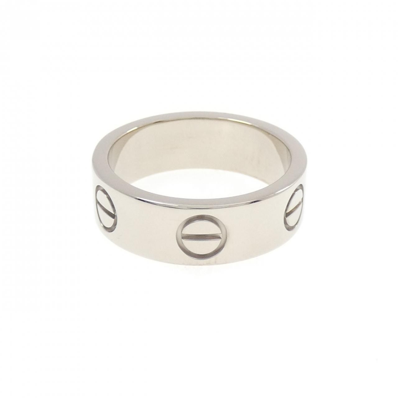 Cartier Love Ring White Gold