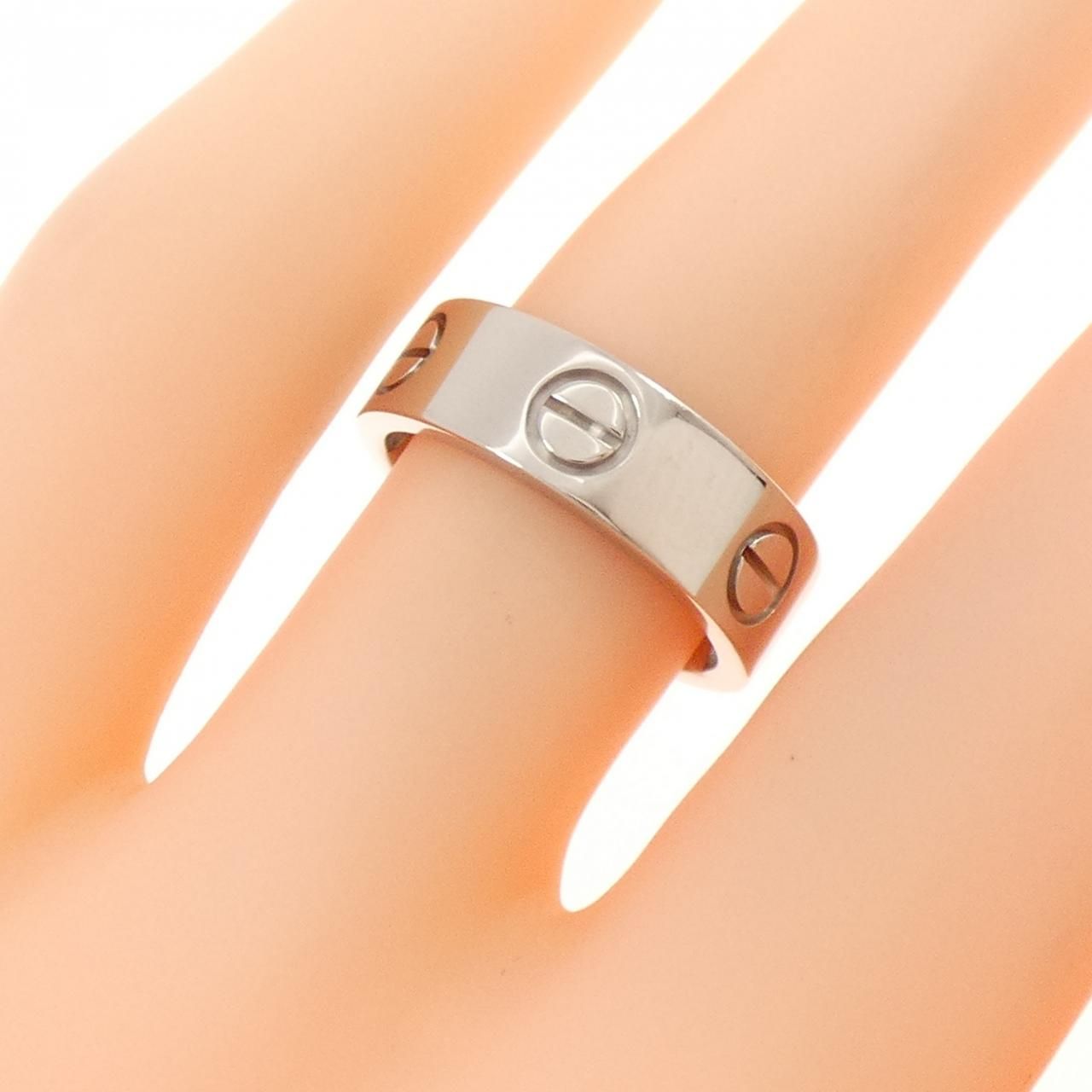 Cartier Love Ring White Gold — view 4