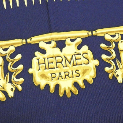 Hermes les Cavaliers D'or Carre Scarf — view 2