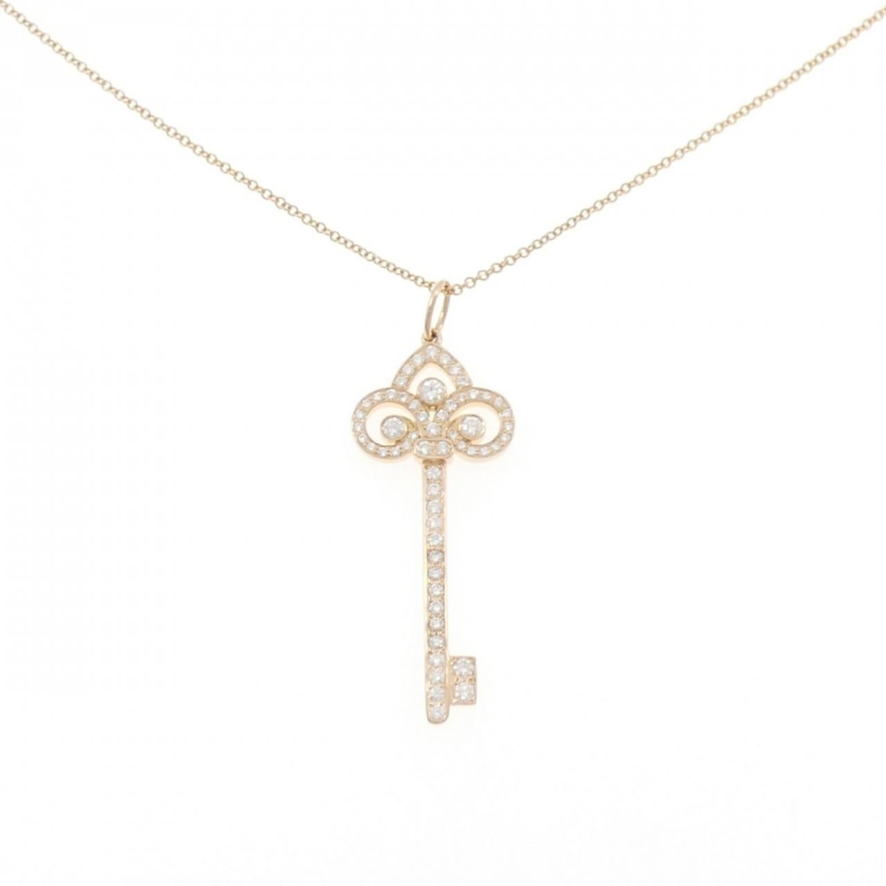 Tiffany & Co Fleur Doris Key Necklace