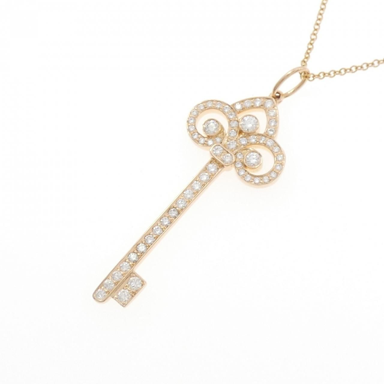 Tiffany & Co Fleur Doris Key Necklace — view 3