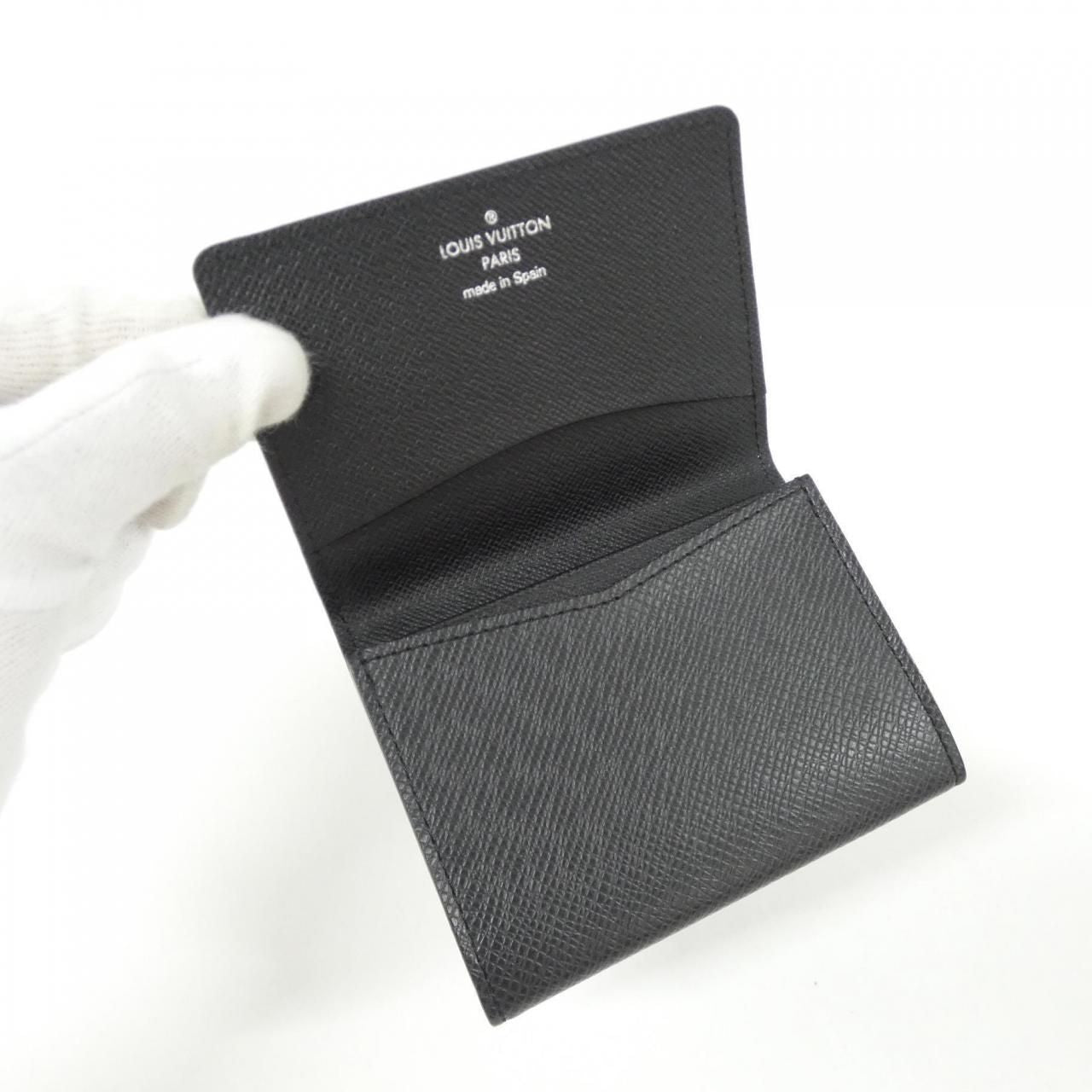 Louis Vuitton Taiga Business Card Holder Case — view 3