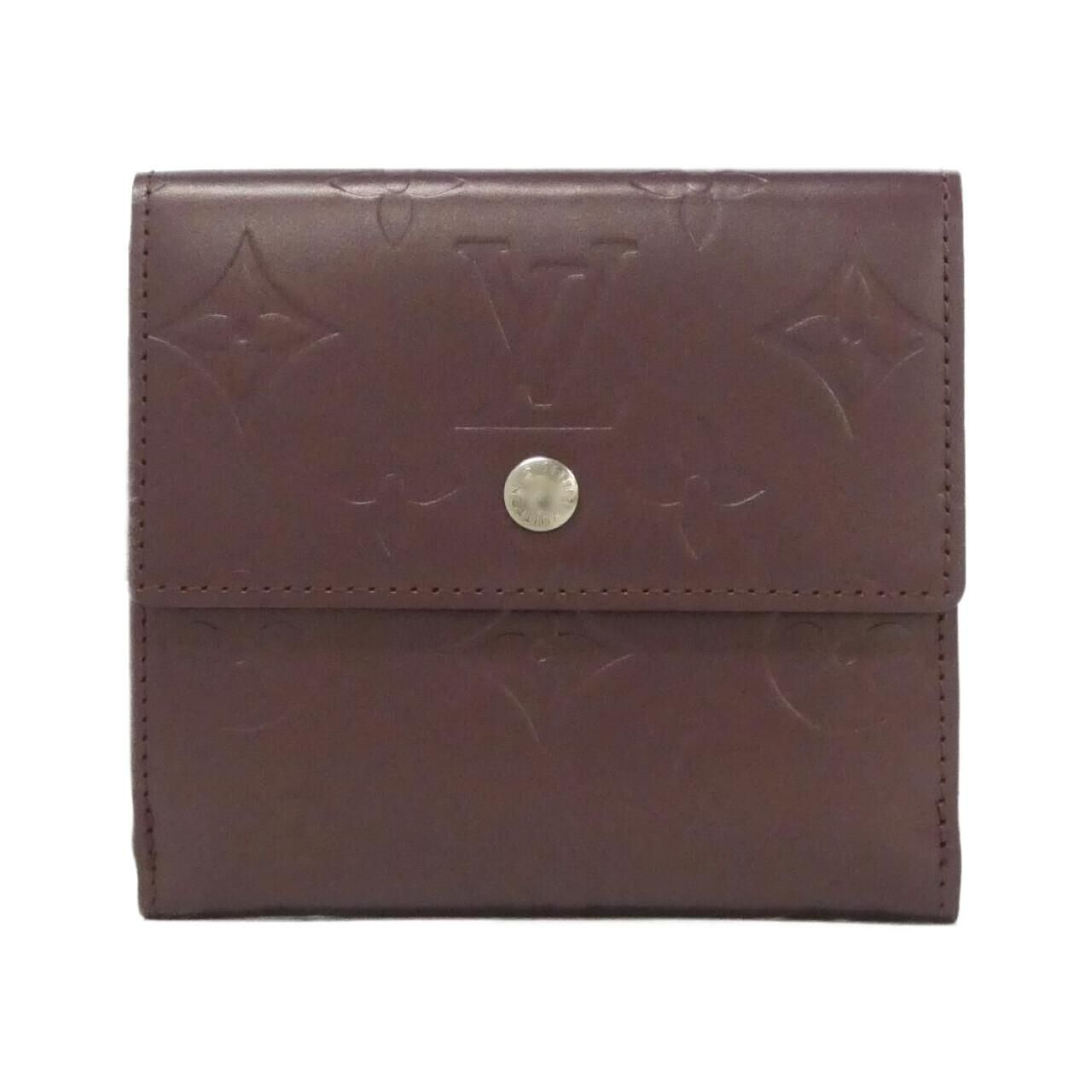 Louis Vuitton Monogram Matte Porte Billets Cult Cles Monet Wallet