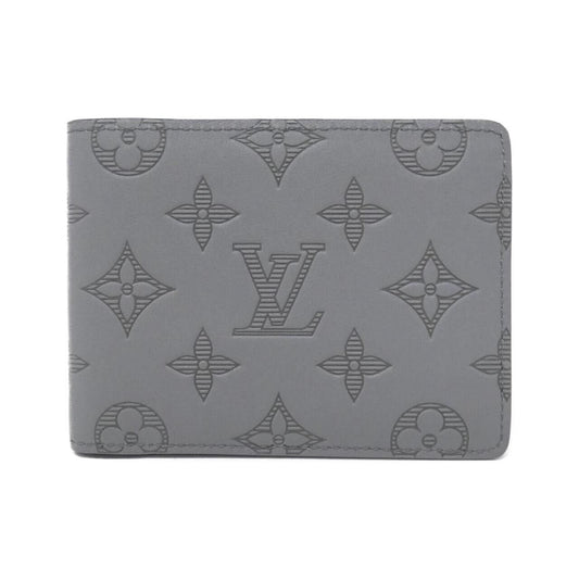 Louis Vuitton Monogram Shadow Portefeuille Multiple Billfold Wallet