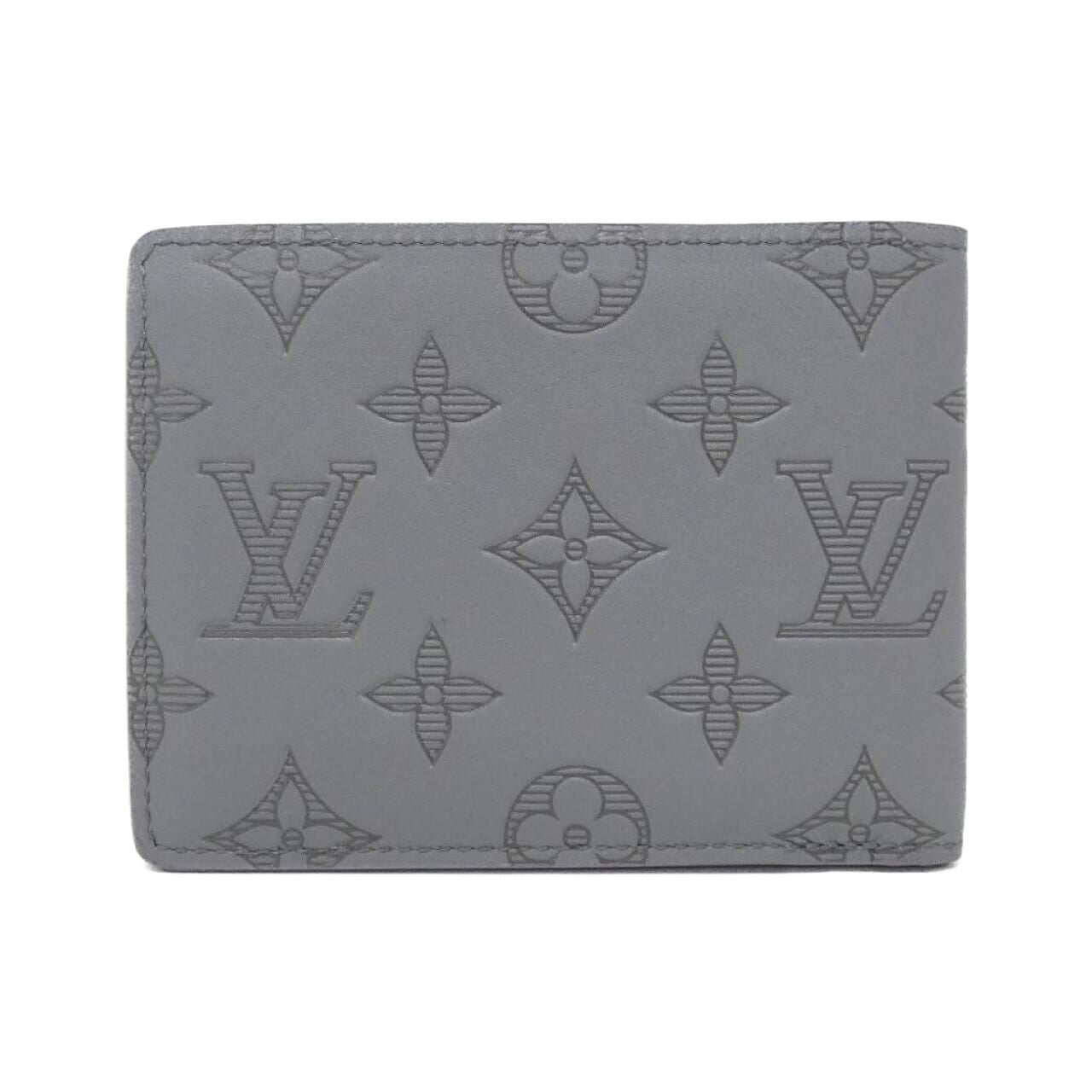 Louis Vuitton Monogram Shadow Portefeuille Multiple Billfold Wallet — view 2