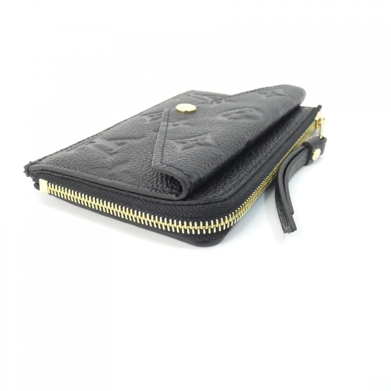 Louis Vuitton Monogram Empreinte Card Holder Recto Verso Coin Case — view 3