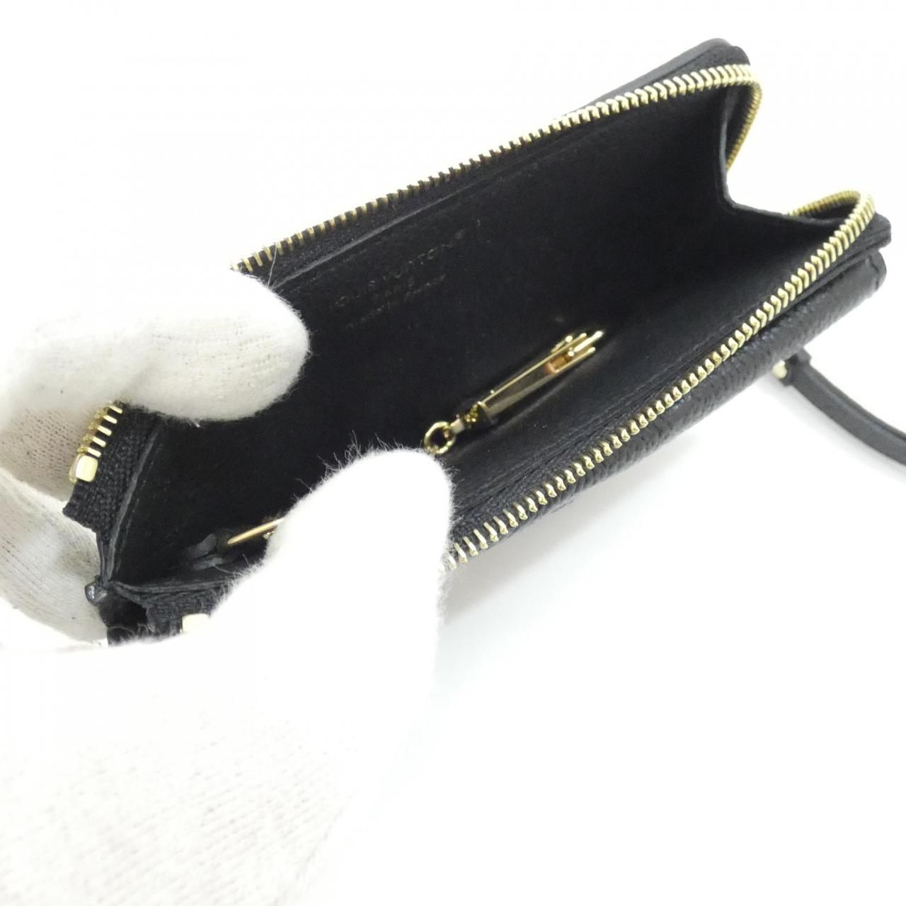 Louis Vuitton Monogram Empreinte Card Holder Recto Verso Coin Case — view 8