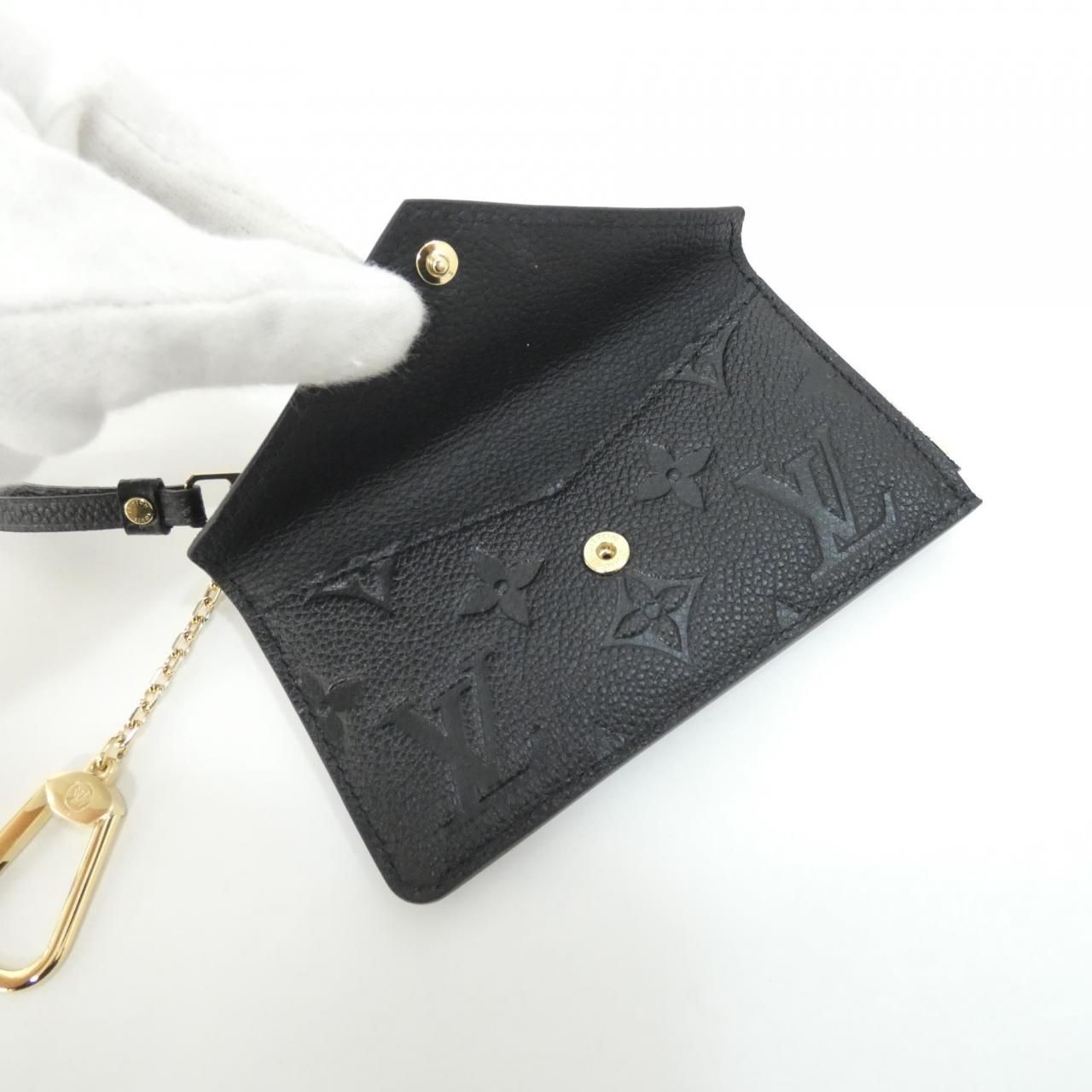 Louis Vuitton Monogram Empreinte Card Holder Recto Verso Coin Case — view 7