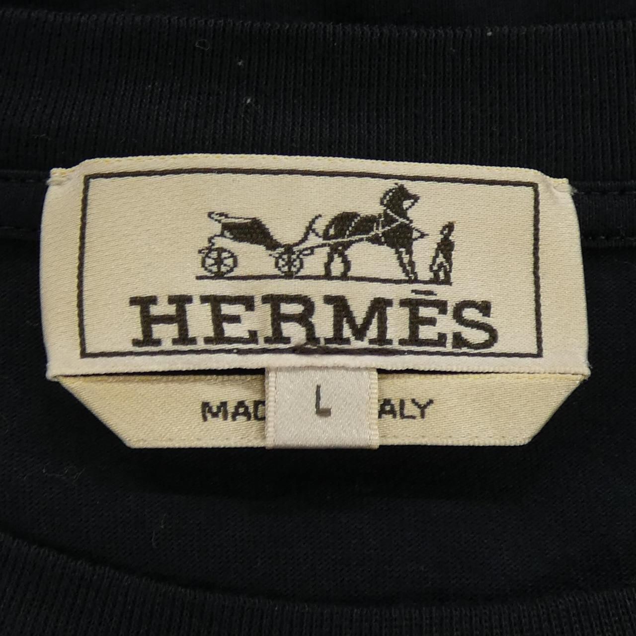 Hermes T-Shirt Navy — view 4
