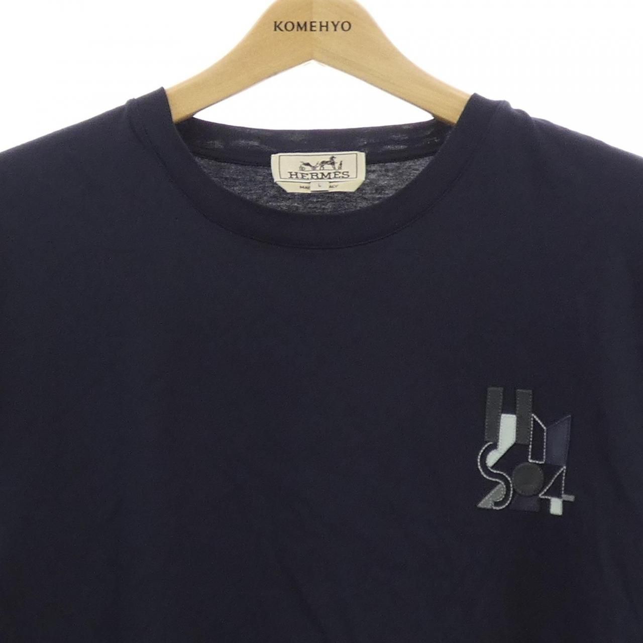 Hermes T-Shirt Navy — view 5