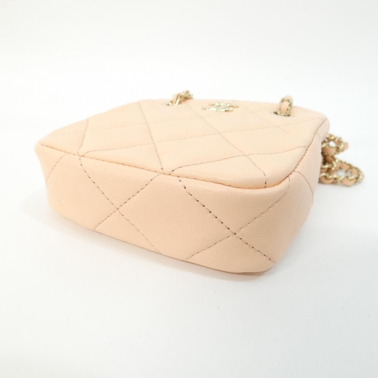 Chanel Chain Clutch Pink — view 3