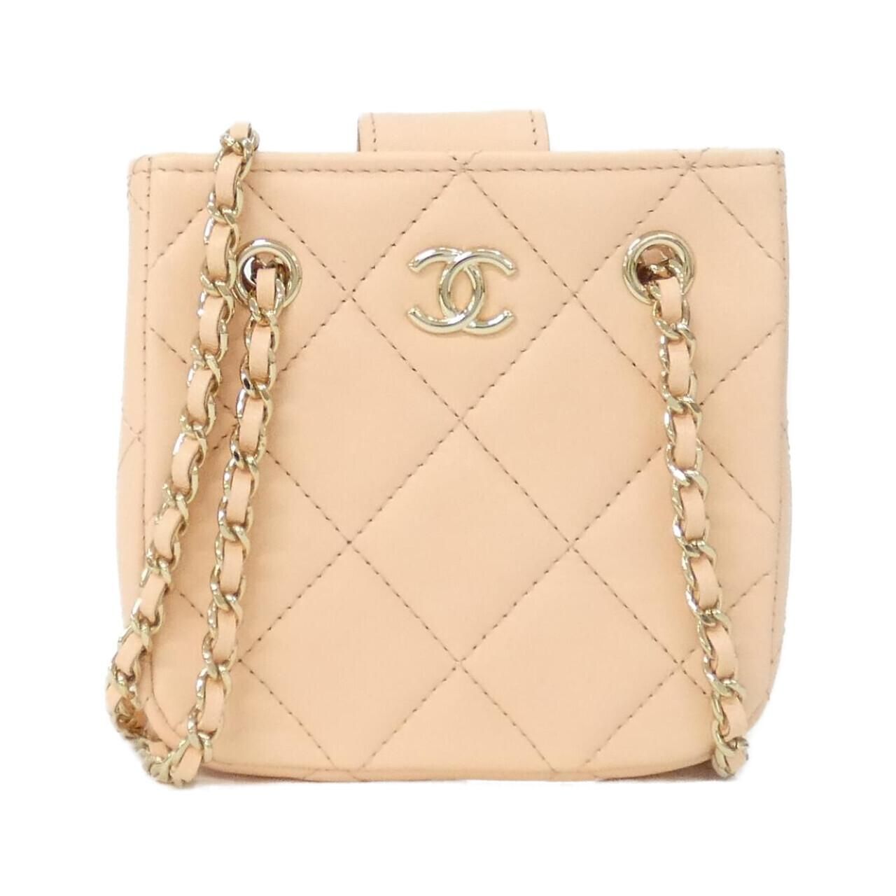 Chanel Chain Clutch Pink