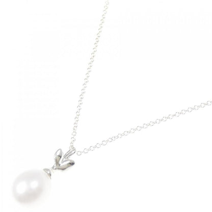Tiffany & Co Olive Leaf Pearl Necklace — view 2