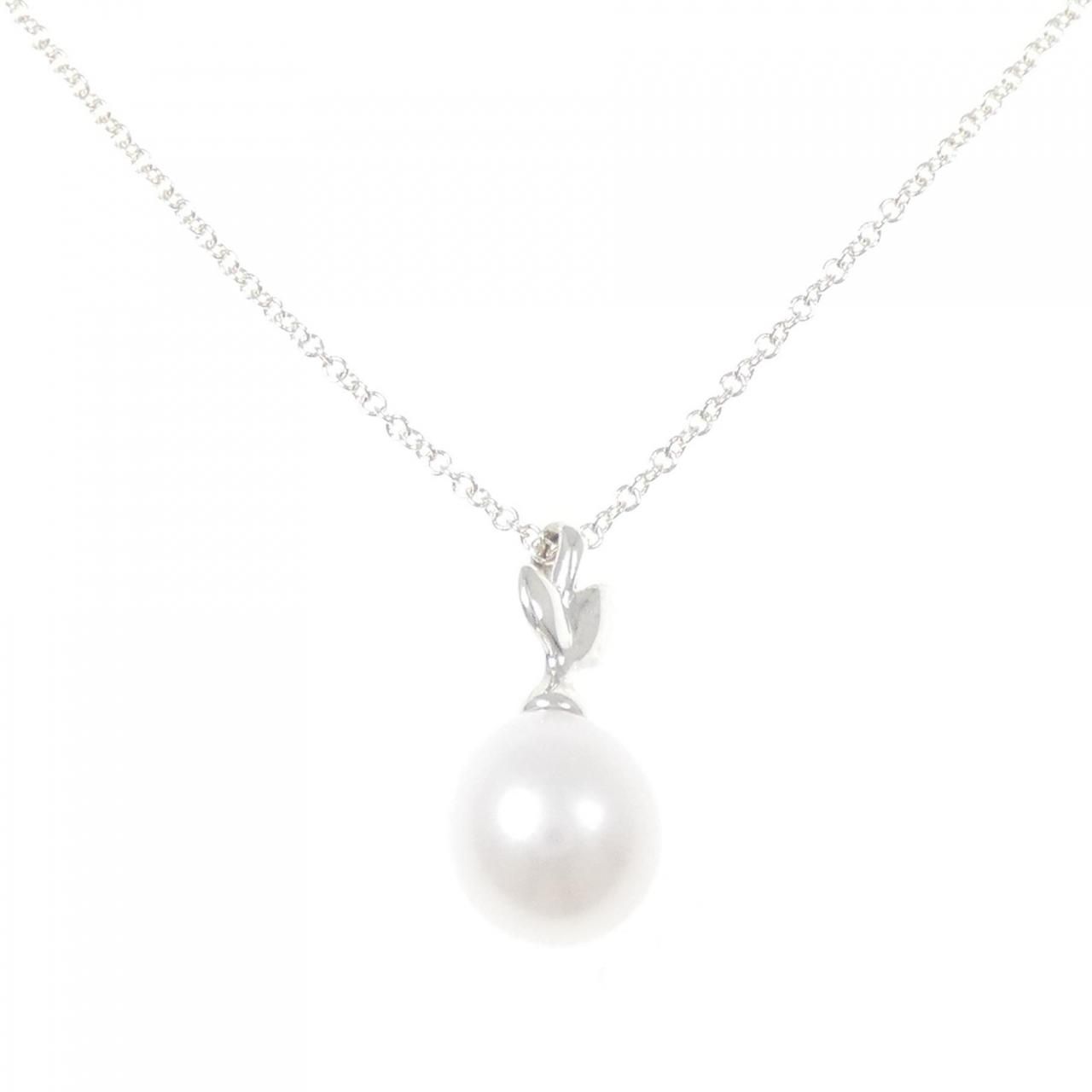 Tiffany & Co Olive Leaf Pearl Necklace