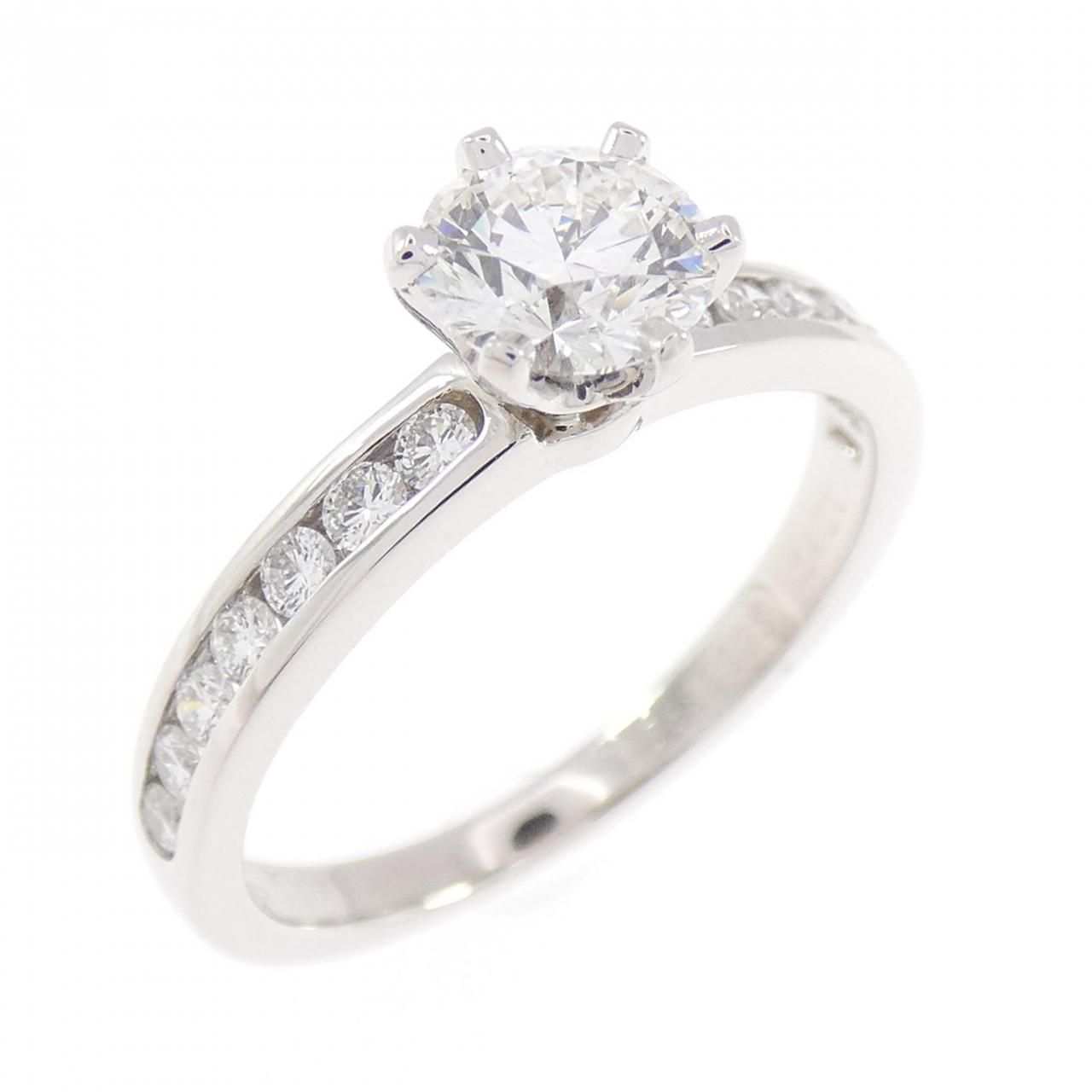 Tiffany & Co Solitaire Channel Setting Ring