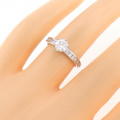 Tiffany & Co Solitaire Channel Setting Ring — view 5