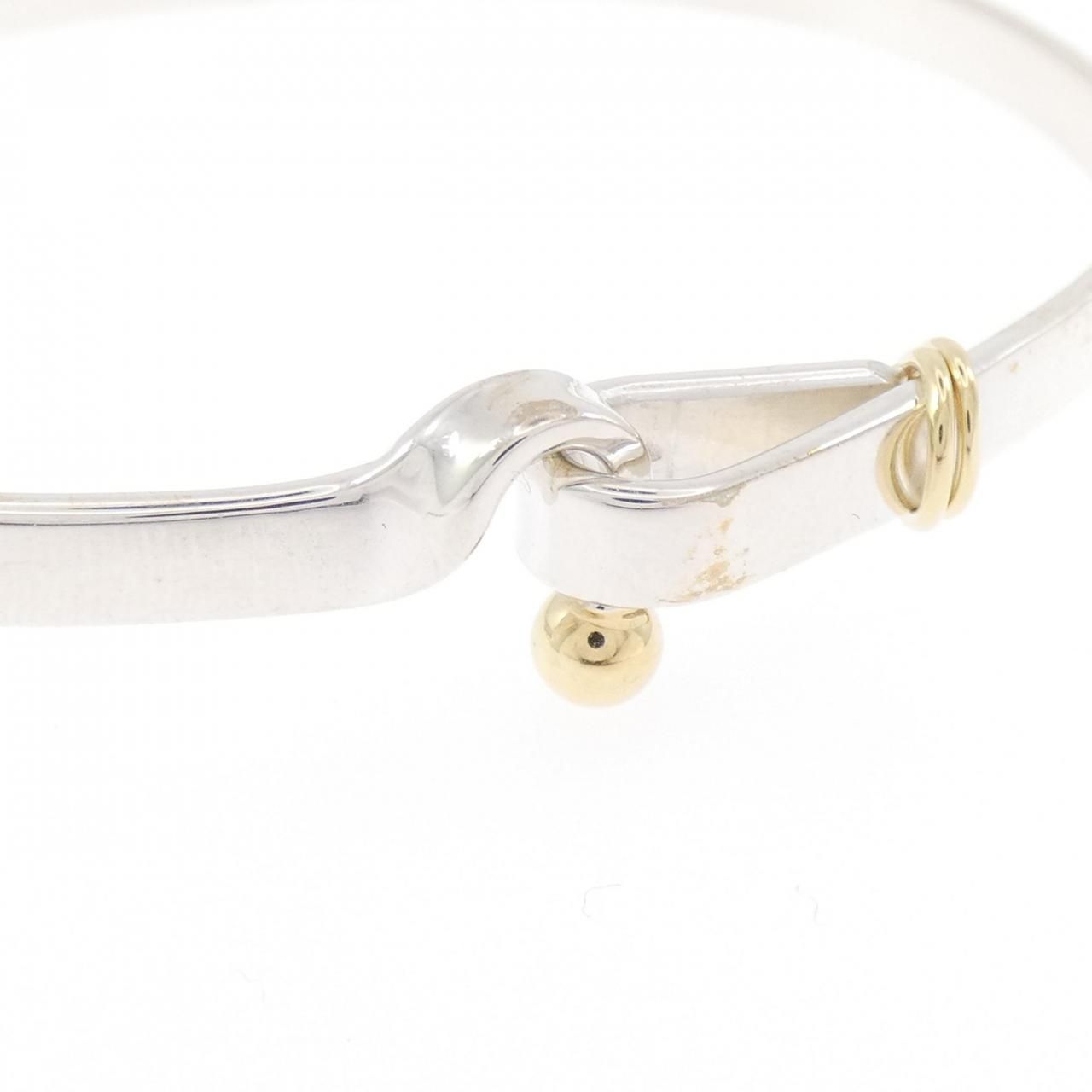 Tiffany & Co Vintage Hook Eye Bangle Bracelet — view 2