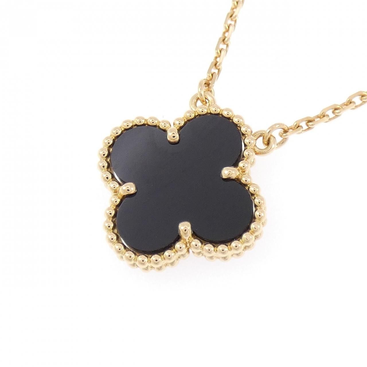 Van Cleef & Arpels Vintage Alhambra Necklace — view 3