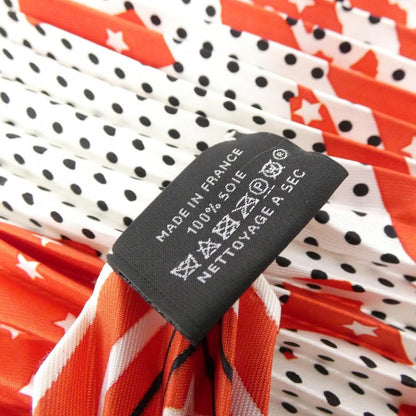 Hermes Bandana Pleated Scarf — view 5