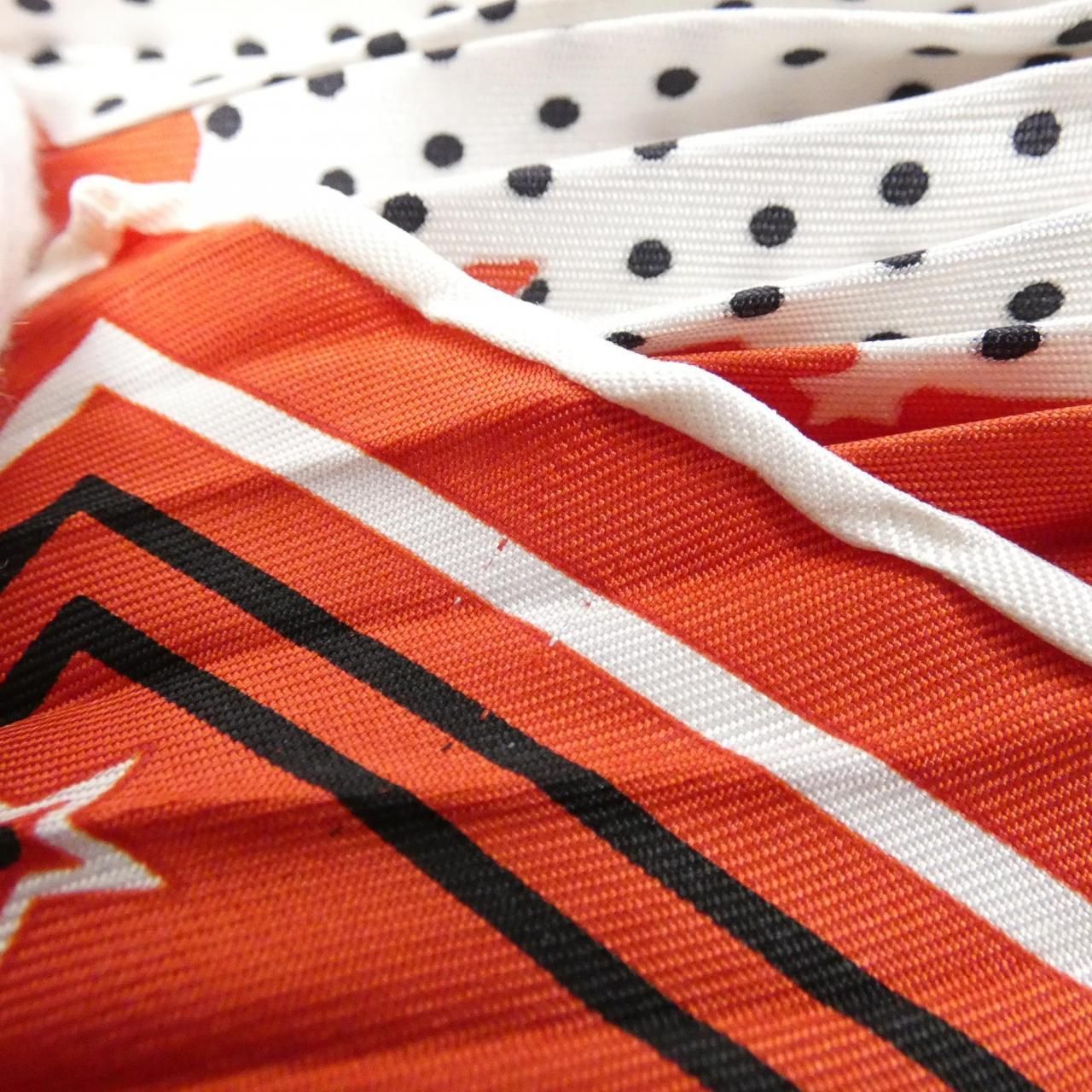 Hermes Bandana Pleated Scarf — view 6