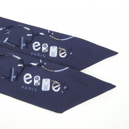 Hermes DO RE Boucles Bijou Twilly Twins Scarf — view 2