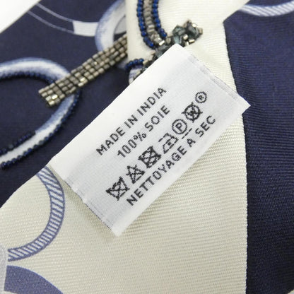 Hermes DO RE Boucles Bijou Twilly Twins Scarf — view 3