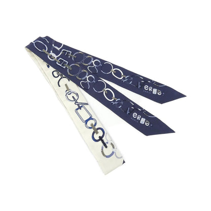 Hermes DO RE Boucles Bijou Twilly Twins Scarf