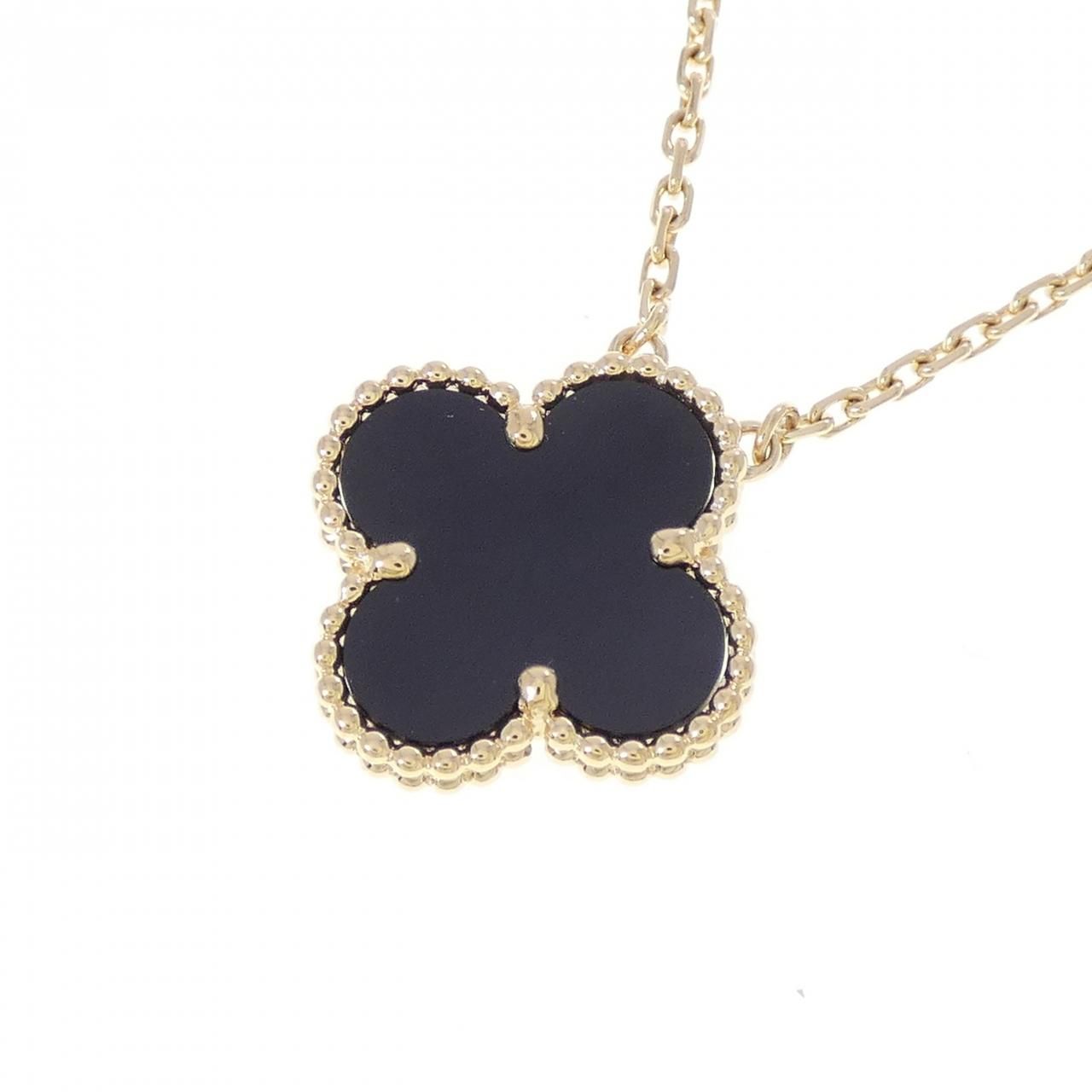 Van Cleef & Arpels Vintage Alhambra Necklace — view 3