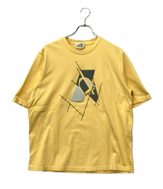 Hermes Short Sleeve T-Shirt Etrier en Fragments