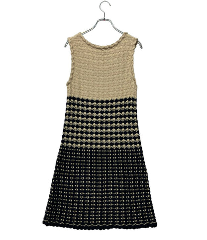 Chanel Knit Dress Coco Button 34 — view 2