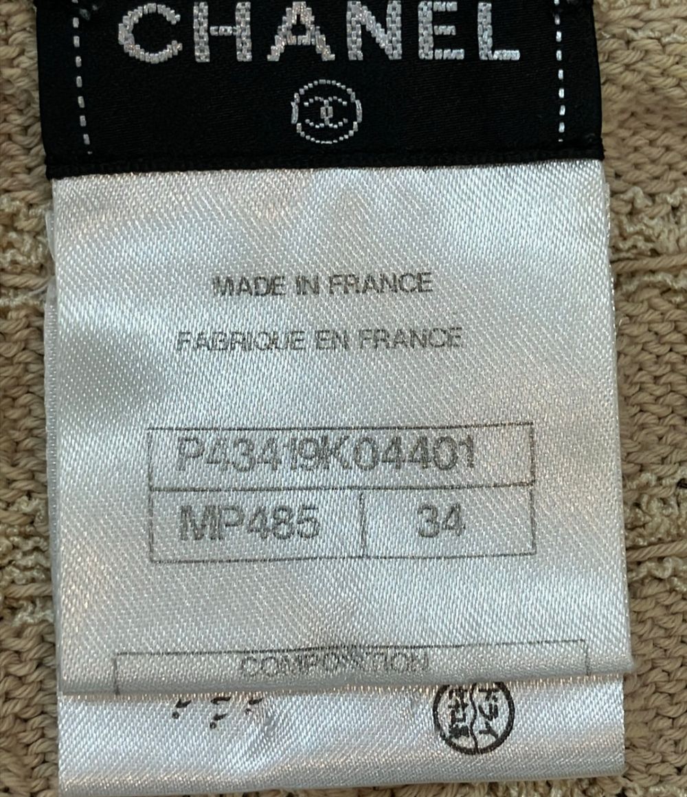 Chanel Knit Dress Coco Button 34 — view 3