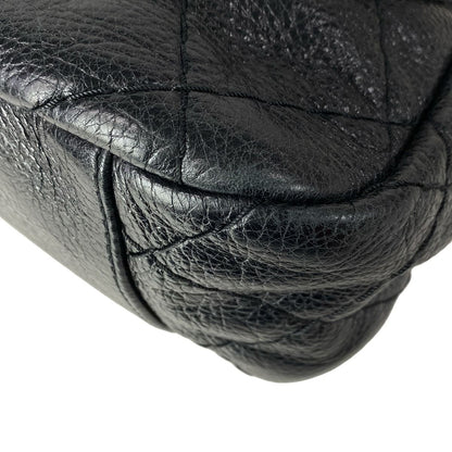 Chanel Shoulder Bag on the Road Wild Stitch Black Flap Silver — view 7