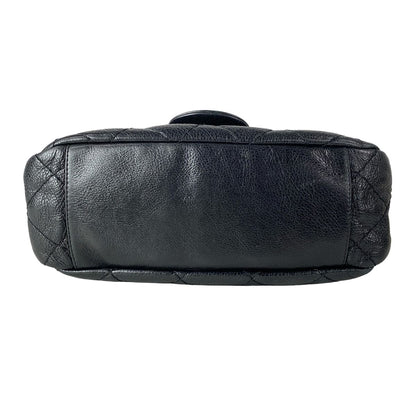 Chanel Shoulder Bag on the Road Wild Stitch Black Flap Silver — view 5