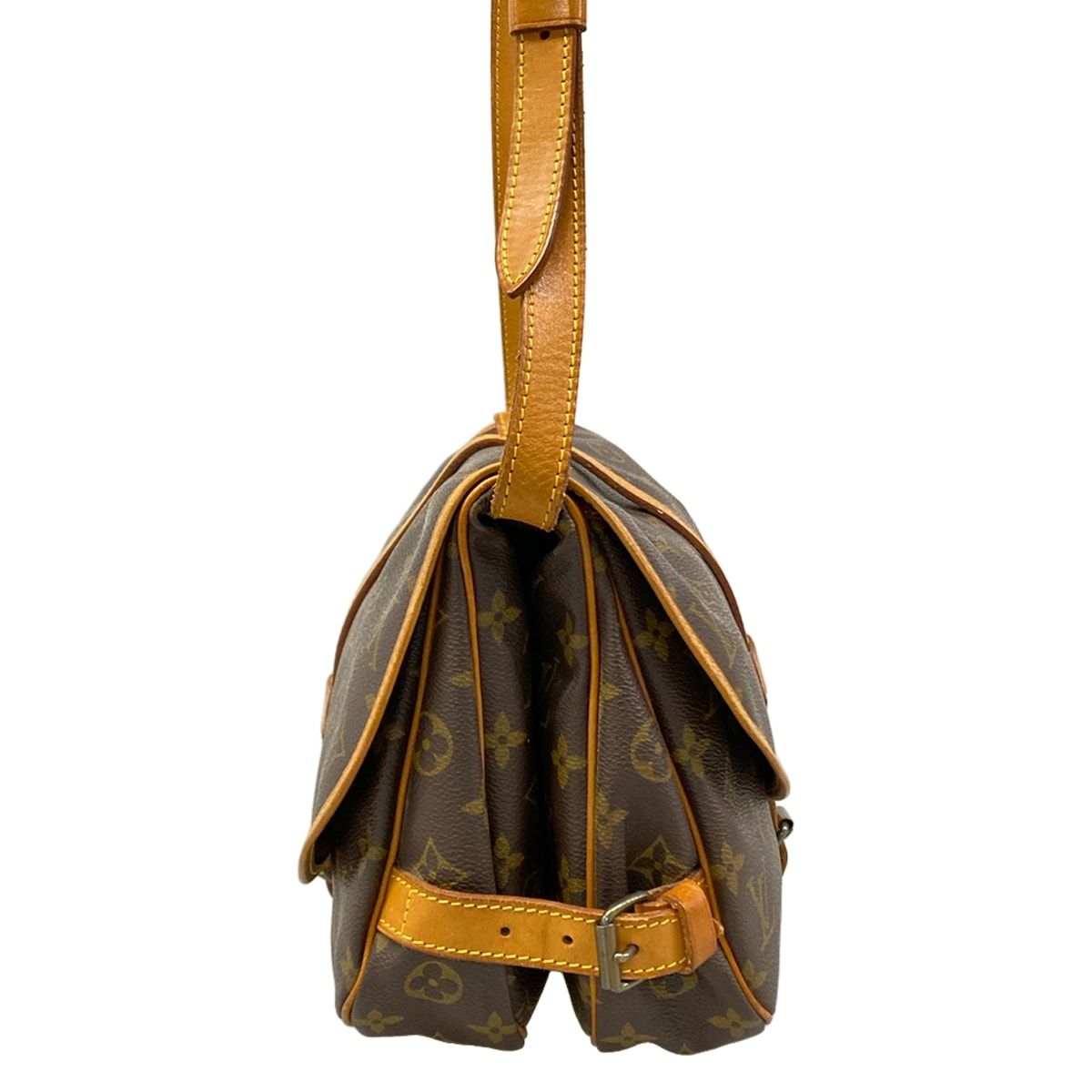 Louis Vuitton Shoulder Bag Monogram Saumur 30 — view 2