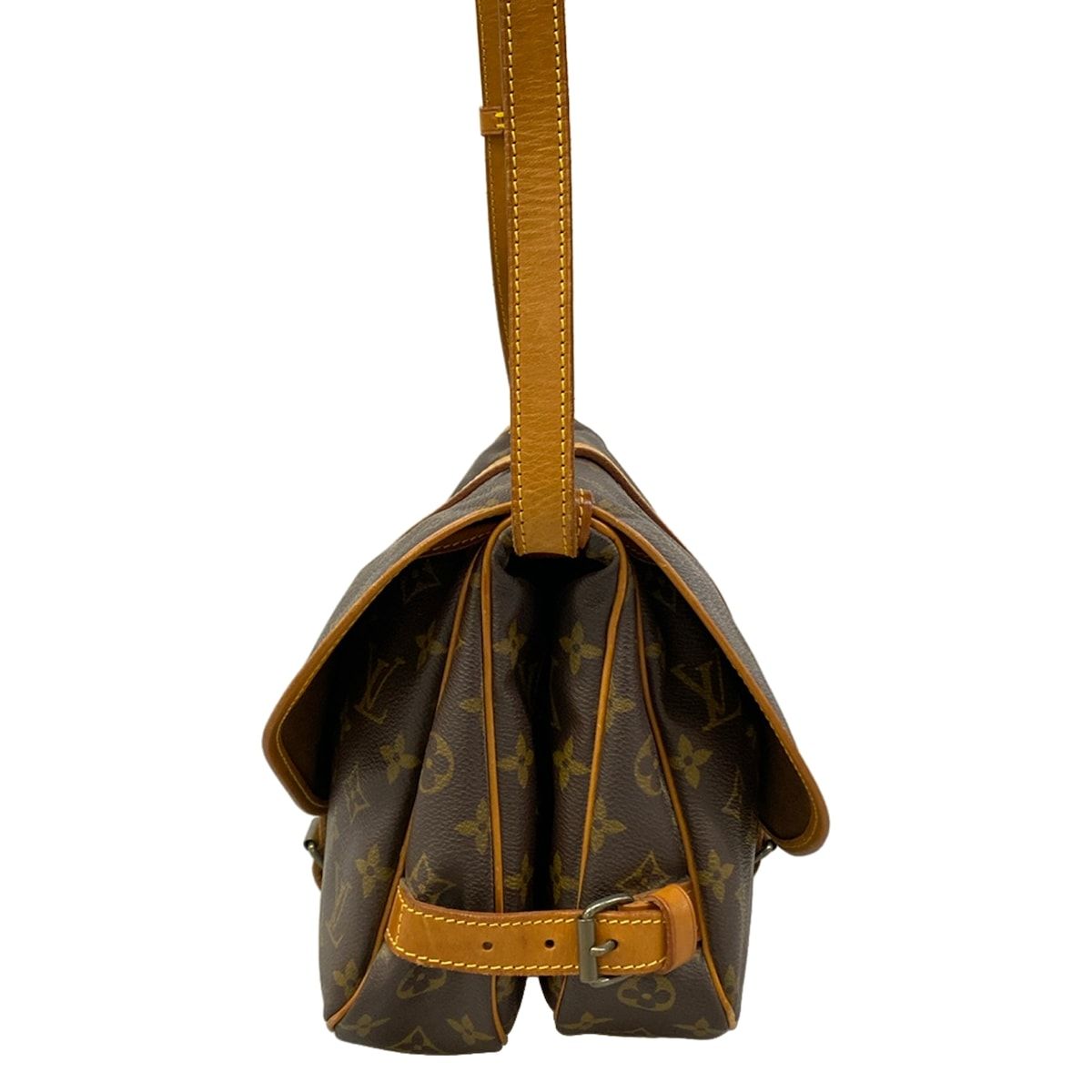 Louis Vuitton Shoulder Bag Monogram Saumur 30 — view 4